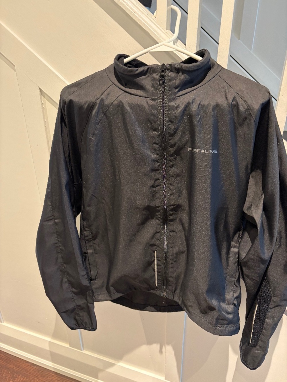 Pure Lime lightweight zip jacket